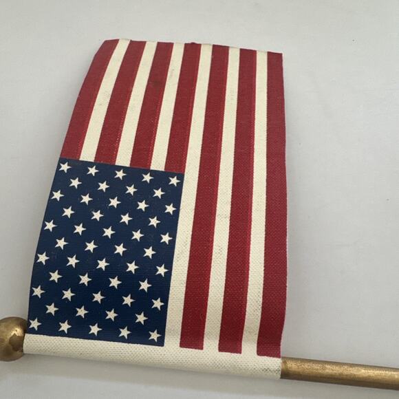 Vtg Possible Dreams Clothtique 2001 God Bless America Patriotic Santa 713509 - Picture 11 of 12